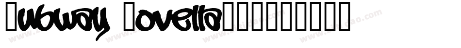 Subway Novella生成器字体转换